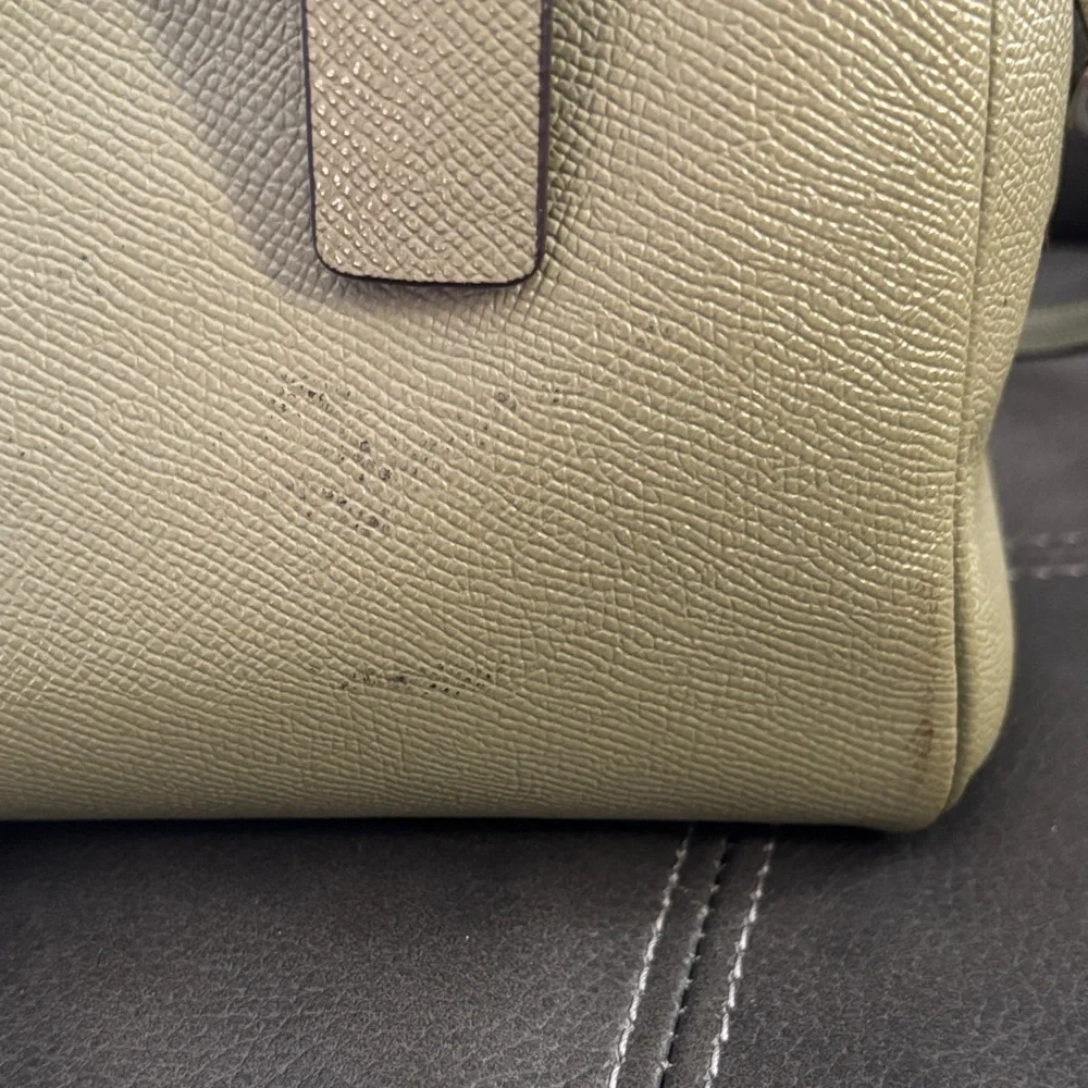 Coach Sage Green Leather Purse - Picture 3 of 6